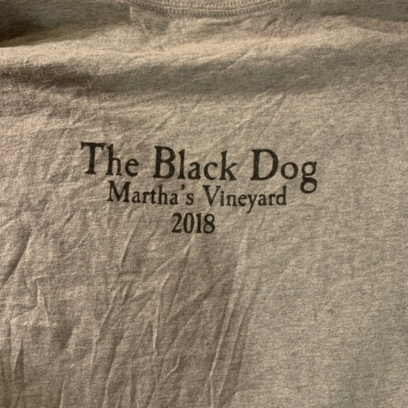 Maillot De Hockey Vintage The Black Dog Tavern - Martha's Vineyard - Taille L Jeune - Noir